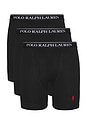 view 1 of 3 Classic Fit Cotton 3 Pack Boxer Brief in Polo Black & RL2000 Red PP