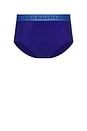view 2 of 3 Mid Rise Brief 4 Pack in Resort Blue, Rugby Royal, & 2 Cruise Navy