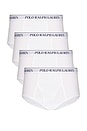 view 1 of 3 Mid Rise Brief 4 Pack in White