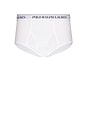 view 2 of 3 Mid Rise Brief 4 Pack in White