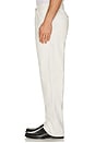 view 4 of 5 Lightweight Canvas Dungaree Jean in Deckwash White
