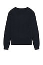 view 2 of 5 Long Sleeve Bear Pullover Sweater in RL Navy