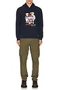 view 5 of 5 Long Sleeve Bear Sweatshirt in FA24 RL Navy Bear Family