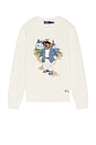 view 1 of 5 Heritage Icon Bear Crewneck Sweater in Nevis