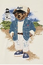 view 3 of 5 Heritage Icon Bear Crewneck Sweater in Nevis