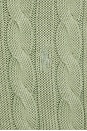 view 3 of 5 Garment Dyed Cable Knit Crewneck Sweater in Greenstone GMD