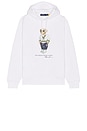 view 1 of 4 Heritage Icon Bear Hoodie in White