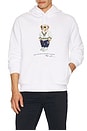 view 3 of 4 Heritage Icon Bear Hoodie in White