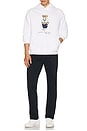 view 4 of 4 Heritage Icon Bear Hoodie in White