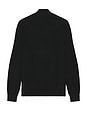 view 2 of 5 Cotton 1/2 Zip Pullover Sweater in Black