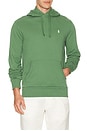 view 4 of 5 Loopback Terry Hoodie in Fatigue