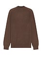 view 2 of 5 1/2 Zip Sweater Pullover in Nutmeg Brown Heather