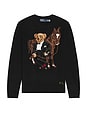 view 4 of 5 Polo Ralph Lauren Lunar New Year Wool Blend Bear Sweater in Polo Black