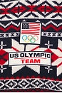 view 2 of 2 Winter Olympics Pullover Sweater in Navy Combo