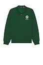 view 4 of 4 Fleece New York Graphic Polo in New Forest