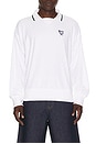 view 1 of 5 SUDADERA in White