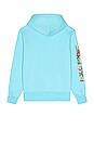 view 2 of 4 SWEAT À CAPUCHE in French Turquoise