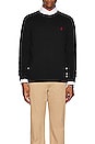 view 3 of 4 Pullover Sweater in Polo Black