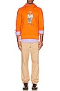 view 4 of 4 SWEAT À CAPUCHE in Orange