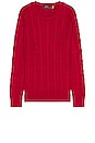 view 1 of 5 Long Sleeve Sweater in Park Avenue Red