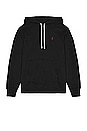 view 1 of 5 Fleece Hoodie in Polo Black