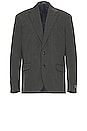 view 1 of 5 Tailored Twill Sport Coat Blazer in Charcoal