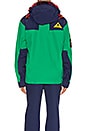 view 5 of 8 Cotton Nylon Blend Anorak in Cruise Navy & Kayak Green