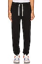 view 1 of 4 Fleece Pant Relaxed in Polo Black