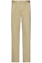 view 3 of 6 Heritage Chino Pleated Pant in Rl Khaki