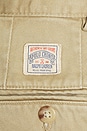 view 5 of 6 Heritage Chino Pleated Pant in Rl Khaki