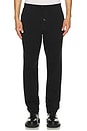 view 1 of 4 Garment Dyed Stretch Twill Flat Front Prepster Pant in Black