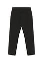 view 4 of 4 Garment Dyed Stretch Twill Flat Front Prepster Pant in Black