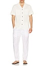 view 4 of 5 Prepster Linen Pant in Ceramic White