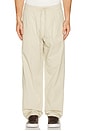 view 1 of 6 Featherweight Twill Prepster Easy Pleated Pant in Stoneware Grey