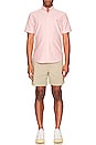 view 5 of 5 Oxford Short Sleeve Shirt in Pink