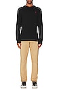 view 5 of 5 Long Sleeve T-shirt in Polo Black