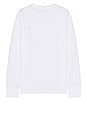 view 2 of 5 Long Sleeve T-shirt in White
