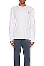 view 4 of 5 Long Sleeve T-shirt in White