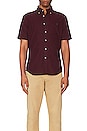 view 4 of 5 Short Sleeve Shirt in Harvard Wine