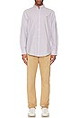 view 5 of 5 Long Sleeve Shirt in White & Wine