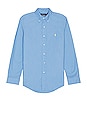 view 1 of 5 Oxford Long Sleeve Shirt in Harbor Island Blue