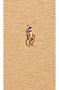 view 3 of 5 Pima Polo Tee in Camel Heather