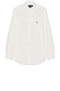 view 1 of 5 Long Sleeve Chambray Shirt in White