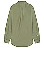 view 2 of 5 Long Sleeve Oxford Classic Shirt in Sage Green