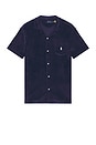 view 1 of 5 Terry Knit Shirt in Newport Navy