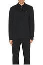 view 4 of 6 Classic Long Sleeve Polo Shirt in Polo Black