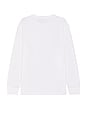 view 2 of 5 Classic Long Sleeve Tee in White