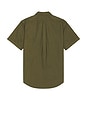 view 2 of 5 Garment Dyed Short Sleeve Oxford in New Olive