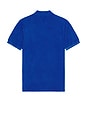 view 2 of 5 Short Sleeve Mesh Novelty Bear Polo Saltwash in Iris Blue