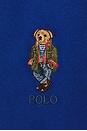 view 3 of 5 Short Sleeve Mesh Novelty Bear Polo Saltwash in Iris Blue